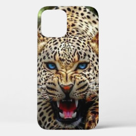 Blåögd leopard iPhone/iPad-fall