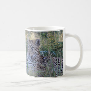 BLÅÖGD LEOPARDMUGG KAFFEMUGG