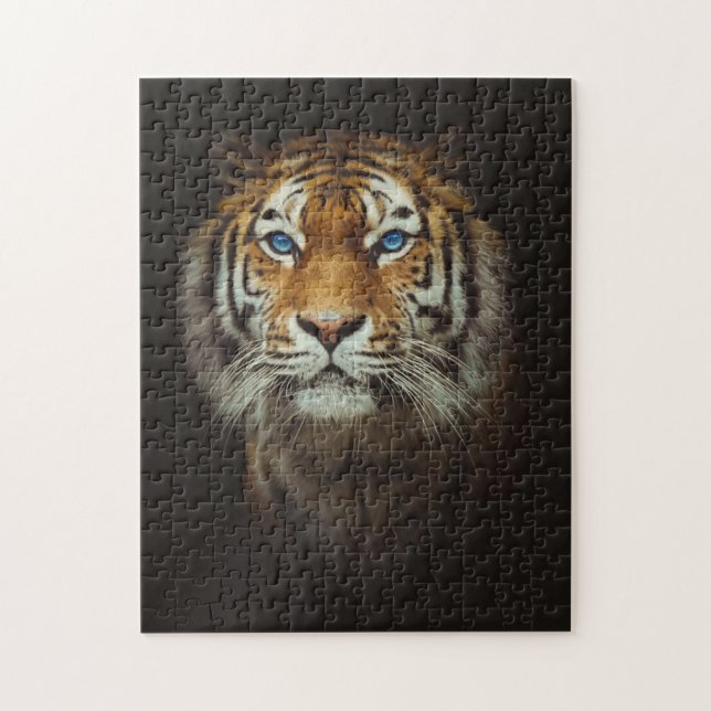 Blåögd tiger 252 biet puzzel pussel (Vertikal)