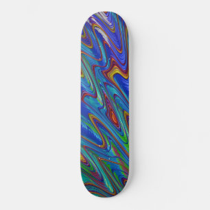 Blåoljespill Mini Skateboard Bräda 18,5 Cm