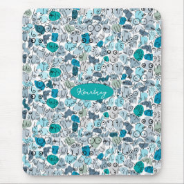 blåpastellbröst musmatta