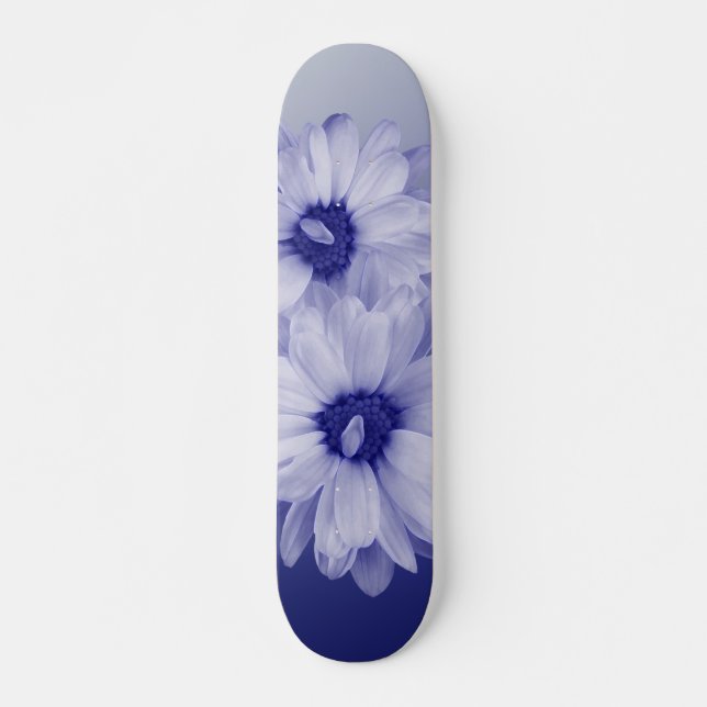 Blåpetter Mini Skateboard Bräda 18,5 Cm (Framsida)