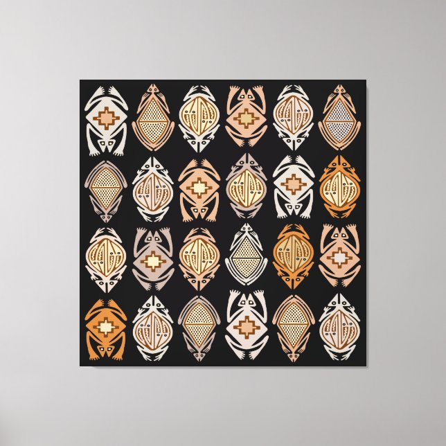 Blapingrodor Canvastryck (Framsida)