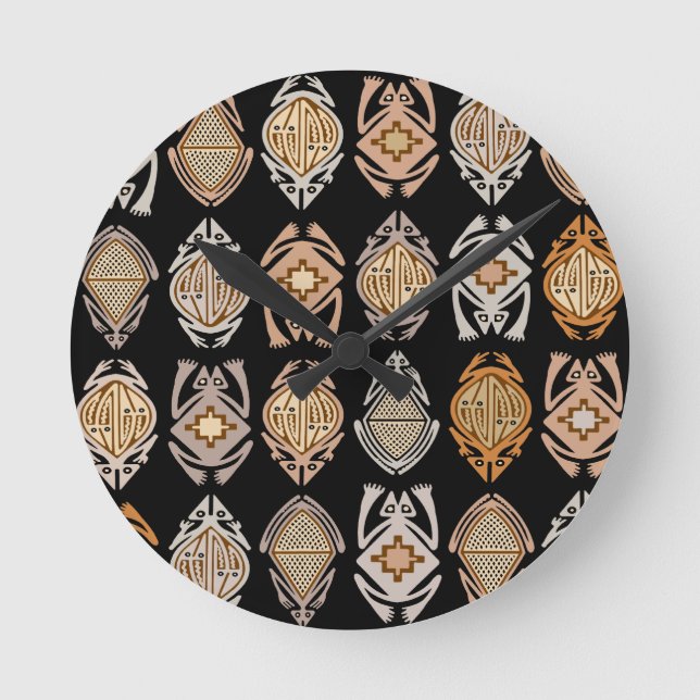 Blapingrodor Rund Klocka (Framsida)