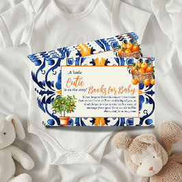 Blåplattans Orange Citrus Baby Shower Game Tilläggskort