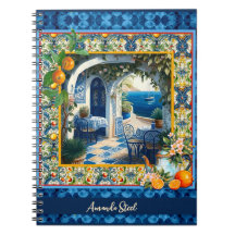 Blåplattor för citrusfrukter i Medelhavet