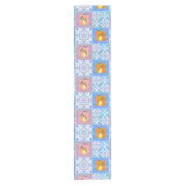 Blåplattor, mosaik, majolica, citron,