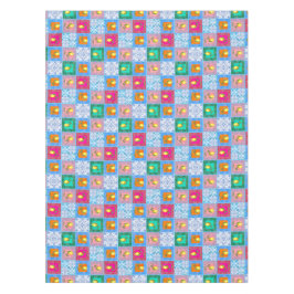 Blåplattor, mosaik, majolica, citron,