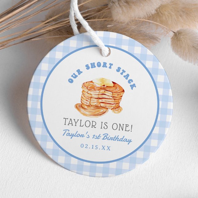 Blåpojken vår Kort-stack är en födelsedag Gåvor Etiketter (Skapare uppladdad)