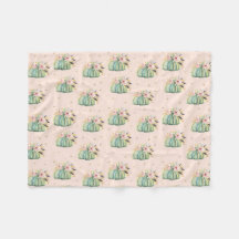 Blåpumpad blommigt sjunker vattenfärgen elegant hö