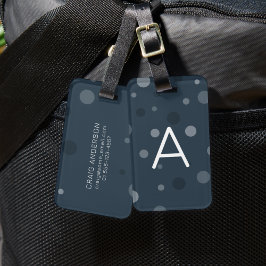 Blåpunktsdockor i flottan bagagebricka