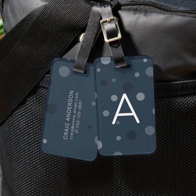 Blåpunktsdockor i flottan bagagebricka (Skapare uppladdad)