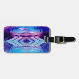 Blåreflektion Bagagebricka