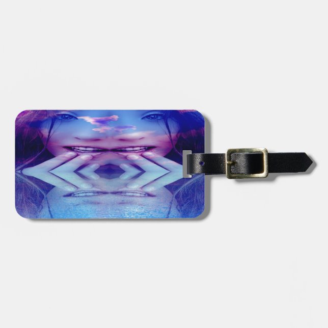 Blåreflektion Bagagebricka (Horisontell Framsida)