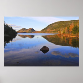 Blåreflektioner Poster