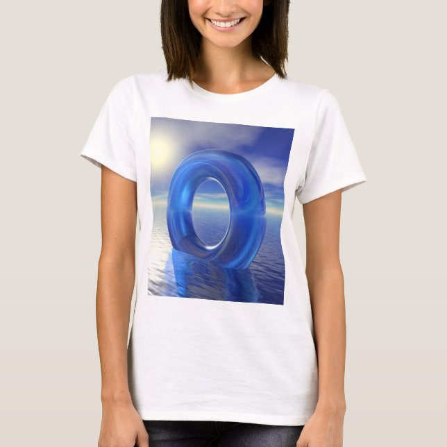 Blåreflektioner T Shirt (Framsida)