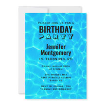 Blåreflexer från Vatten vid Blått Bassäng