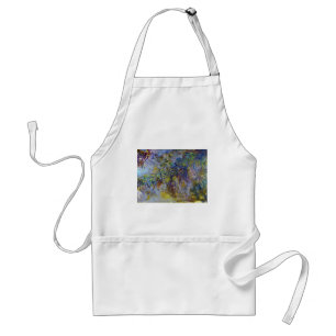 Blåregn (höger halva) av Claude Monet Förkläde