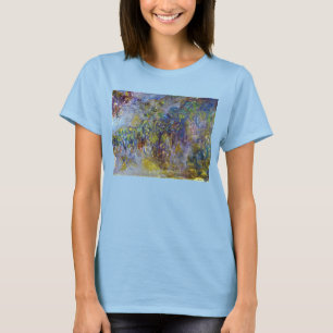 Blåregn (höger halva) av Claude Monet Tee