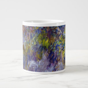 Blåregn (vänster halva) av Claude Monet Jumbo Mugg