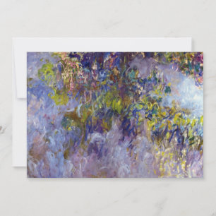 Blåregn (vänstra halvan) av Claude Monet