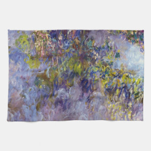 Blåregn (vänstra halvan) av Claude Monet Kökshandduk
