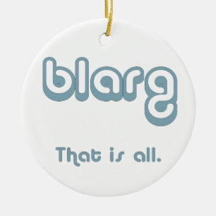 blarg. julgransprydnad keramik