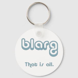 blarg. nyckelring