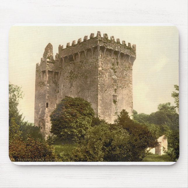 Blarney Castle c1900, County Kork, Irland Musmatta (Framsidan)