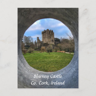Blarney Castle, County Kork, Ireland Postcard Vykort