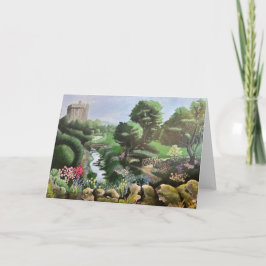 Blarney Castle Foleting Card Kort