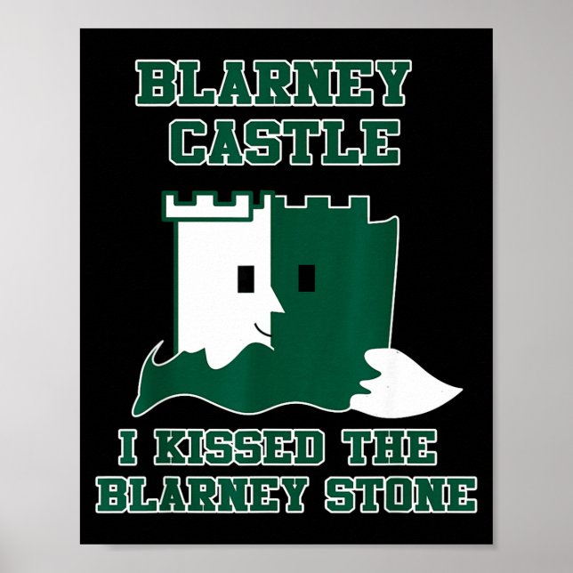 Blarney Castle Ireland Men Women Kids  Poster (Framsidan)