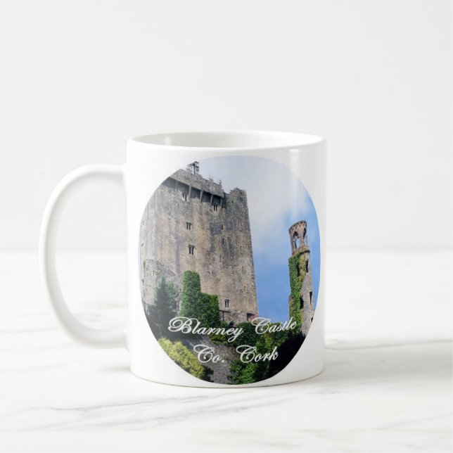 Blarney Castle, Irland, Irish, Blarney Castle Kaffemugg (Vänster)