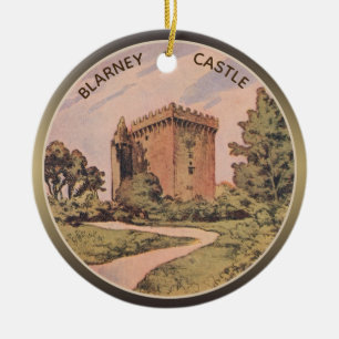 Blarney Castle Julgransprydnad Keramik