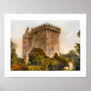 Blarney Castle, Kork, Irland Poster