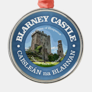 Blarney Castle (rd) Julgransprydnad Metall