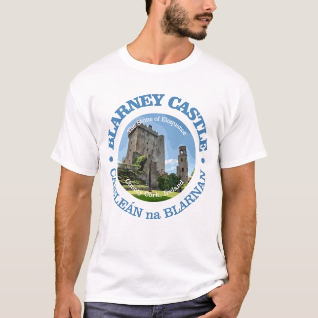 Blarney Castle (rd) T Shirt (Framsida)