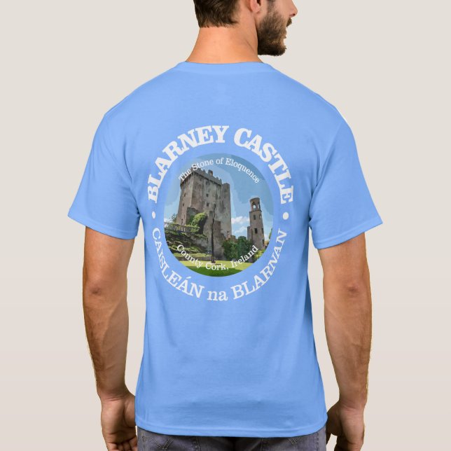 Blarney Castle (rd) T Shirt (Baksida)