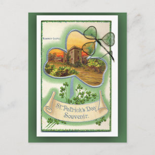 Blarney Castle St. Patrick's Day Cards Vykort