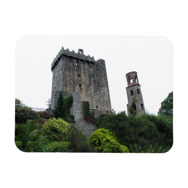 Blarney Castle & Torn Flexi Magnet (Horisontell)