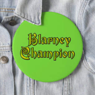 Blarney Champion limegrön kolossal knapp
