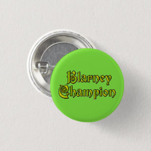 Blarney Champion limegrön liten knapp
