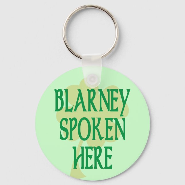 Blarney Spoken här Nyckelring (Framsida)