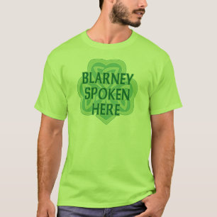 Blarney talad här utslagsplatsskjorta tee