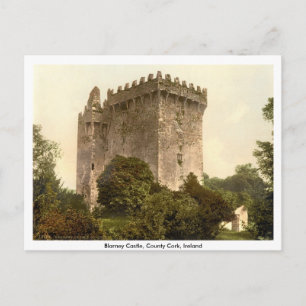 Blarneyslott, Co.-kork, Munster, Irland Vykort