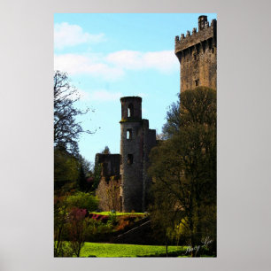 Blarneyslott, Irland Poster