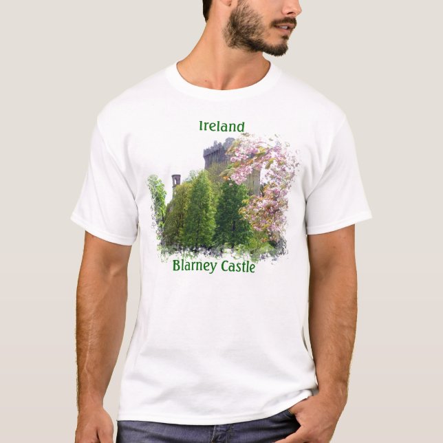BlarneyslottIrland T-tröja T-shirt (Framsida)