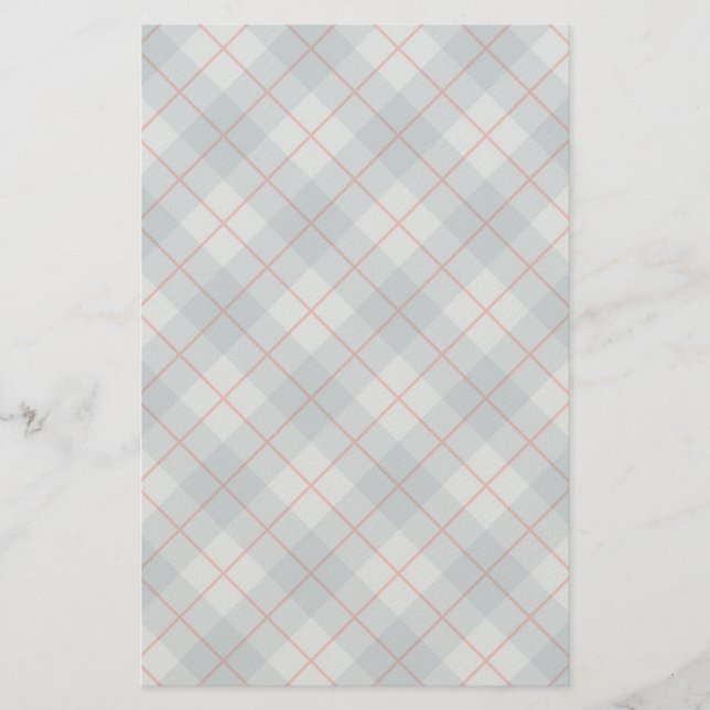 Blåröda Rand Brevpapper (Framsida)