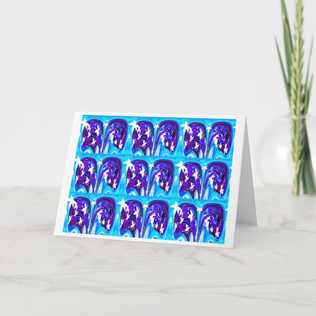 Blås Helgkort (Framsida)