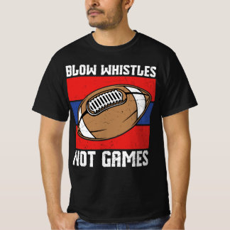 Blås inte spel t shirt